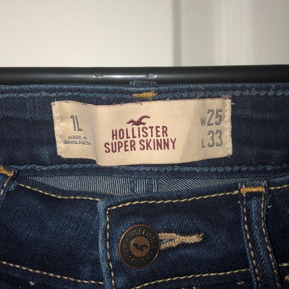 Hollister Super Skinny Dark Jeans